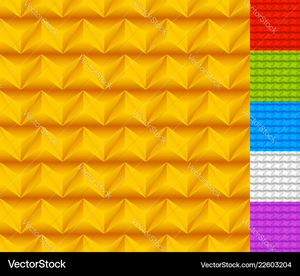 3d seamless pattern with alternating embossed 3d seamless pattern with alternating embossed vector image