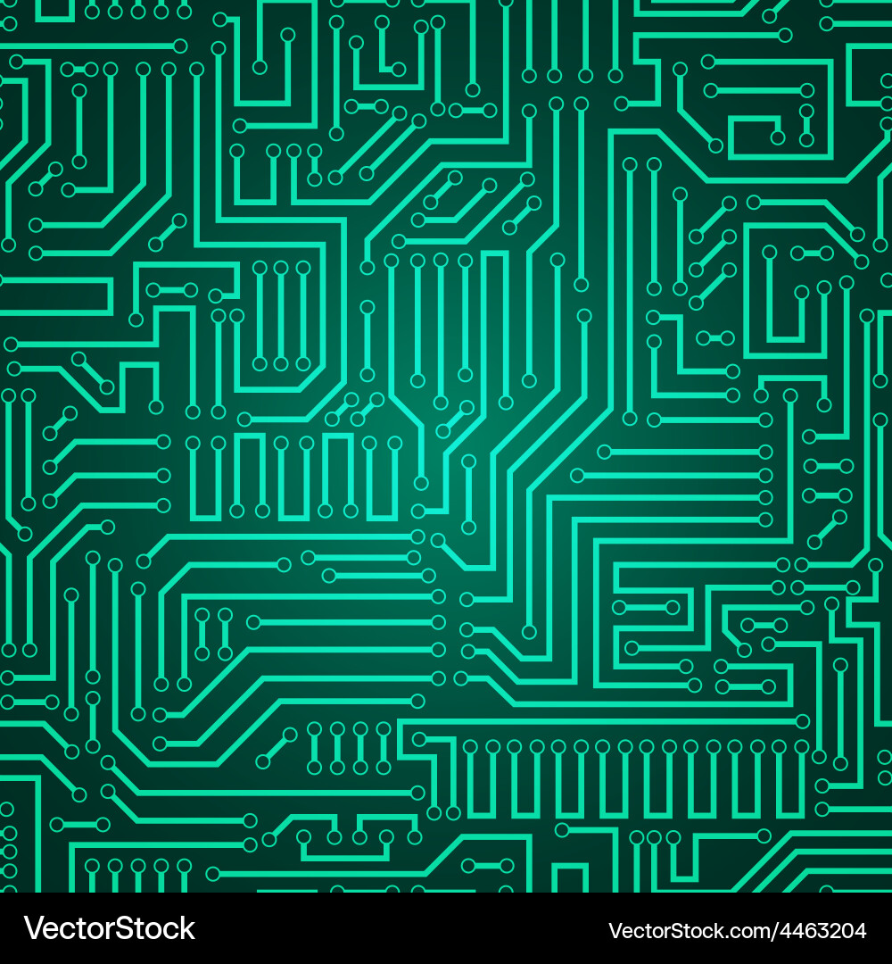 Circuit pattern Vector Image