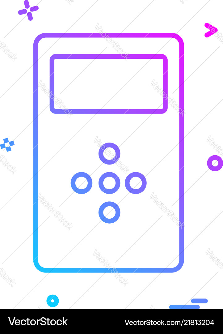 Computer icon design Computer icon design Vector Image