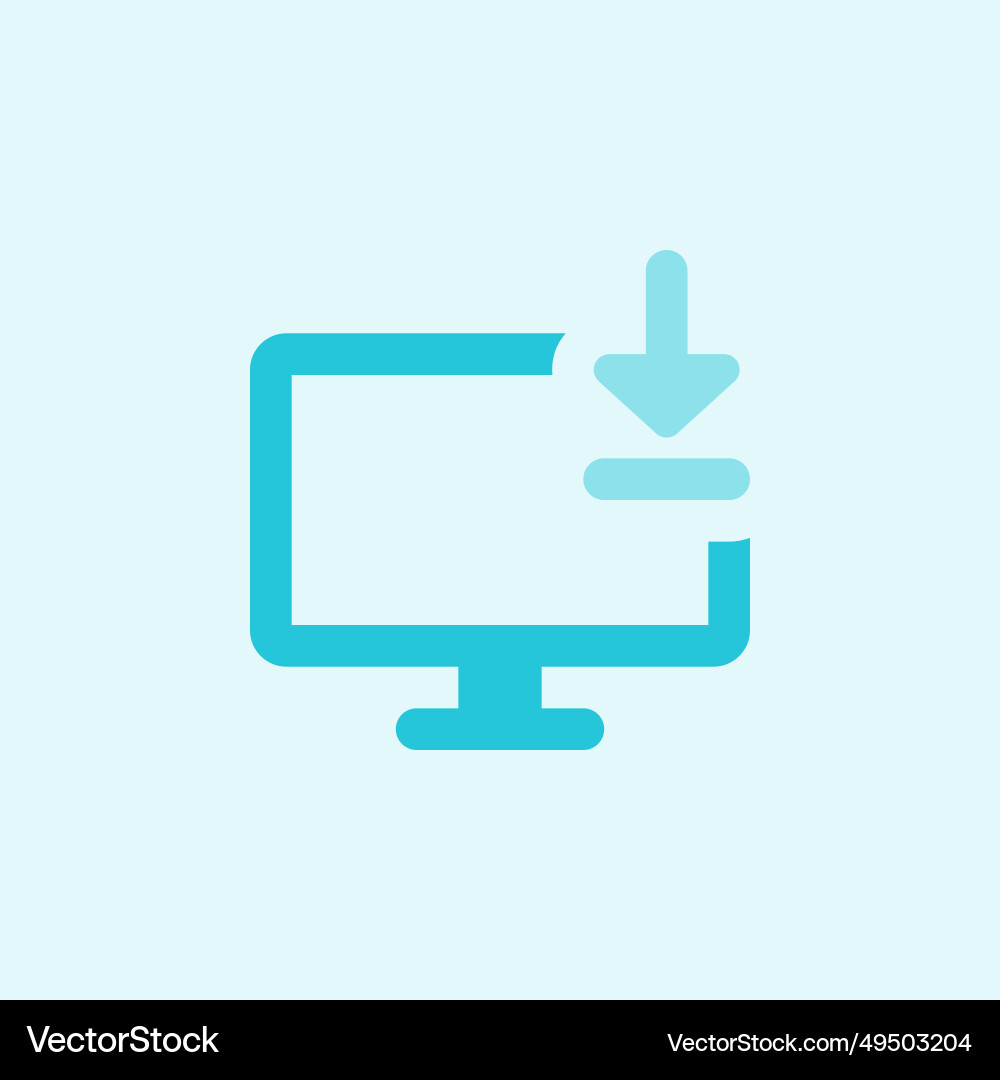 Daten aus der Desktop-Domain herausholen vektorbild