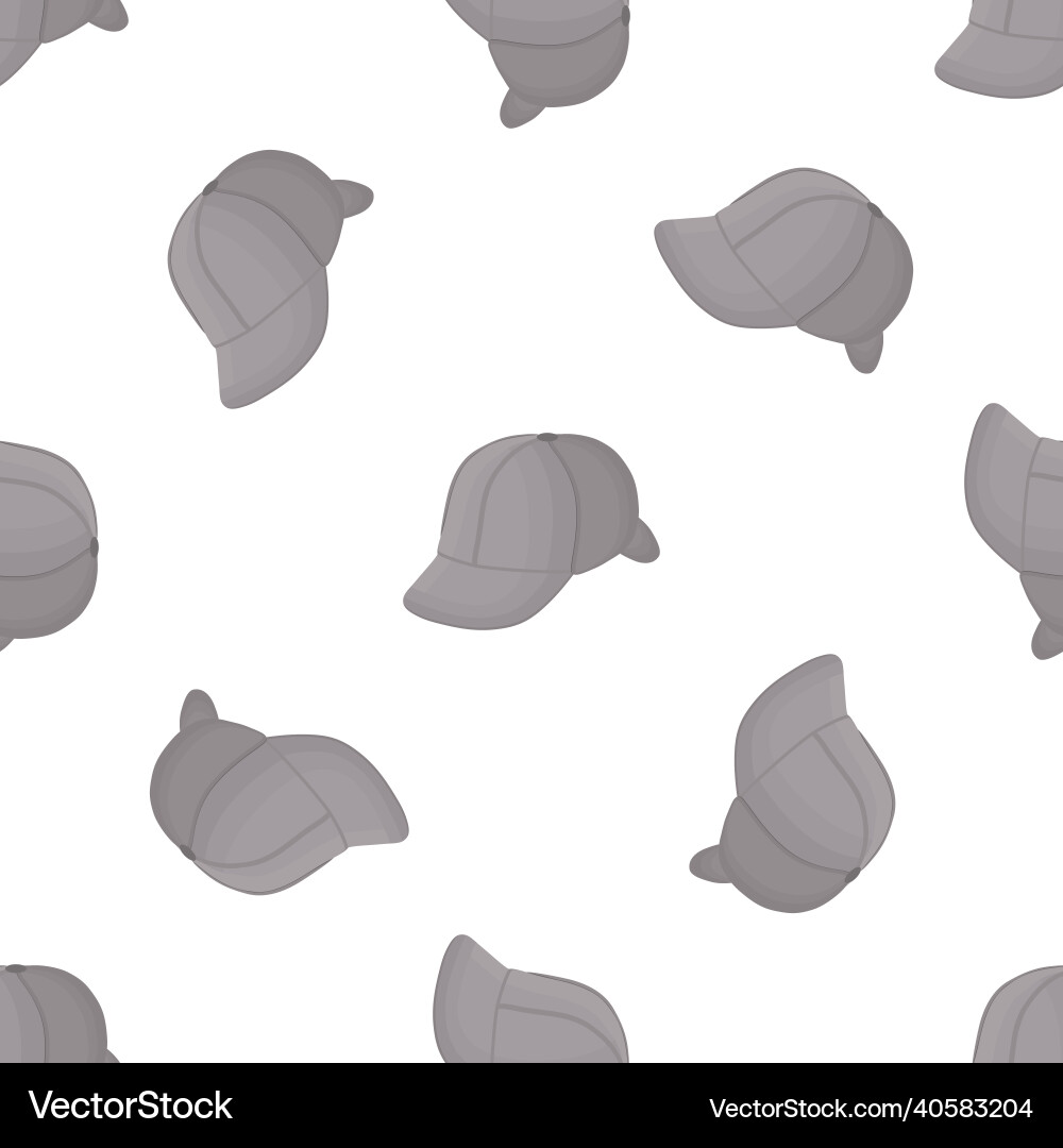 On theme colored pattern hats sherlock holmes Vector Image