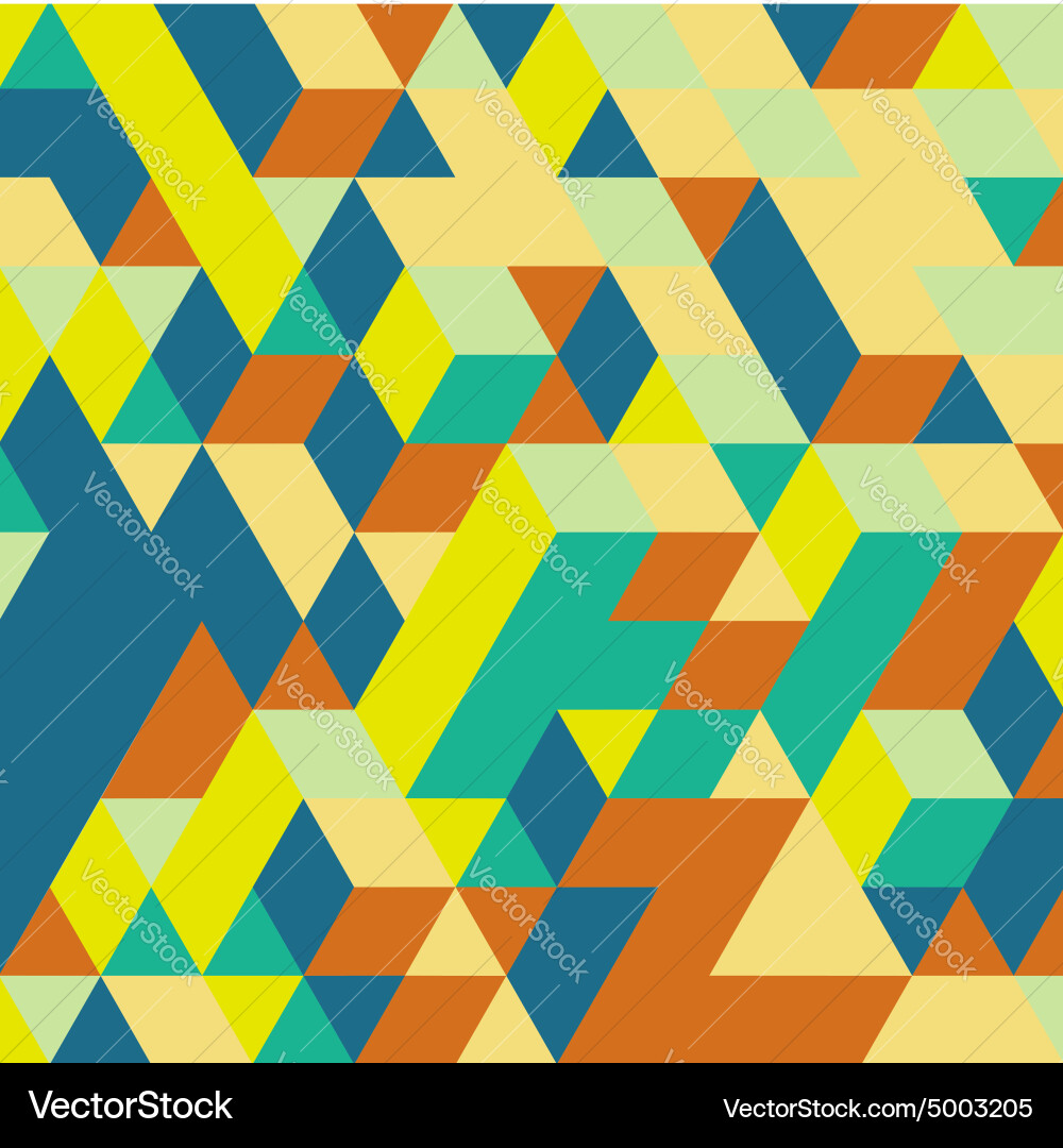 3d blocks structure background vector image