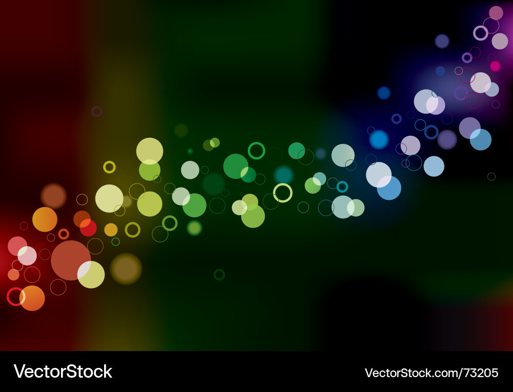 Dynamic Lights Background vector image
