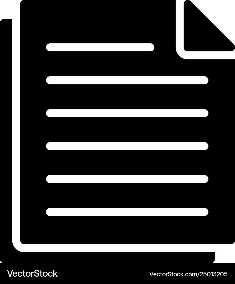 Files vector image