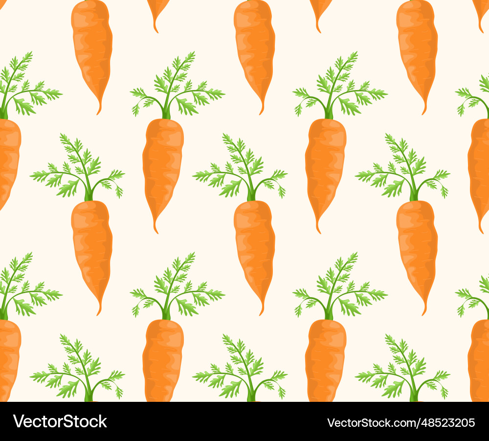 Seamless pattern with carrot concept Seamless pattern with carrot concept vector image