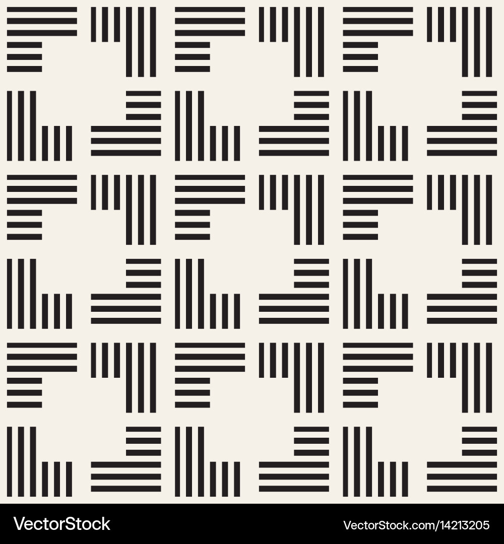 Striped Abstract Pattern vector image
