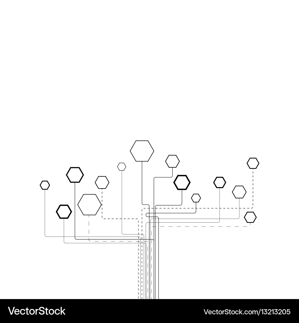 Technology & Science Abstract Background vector image