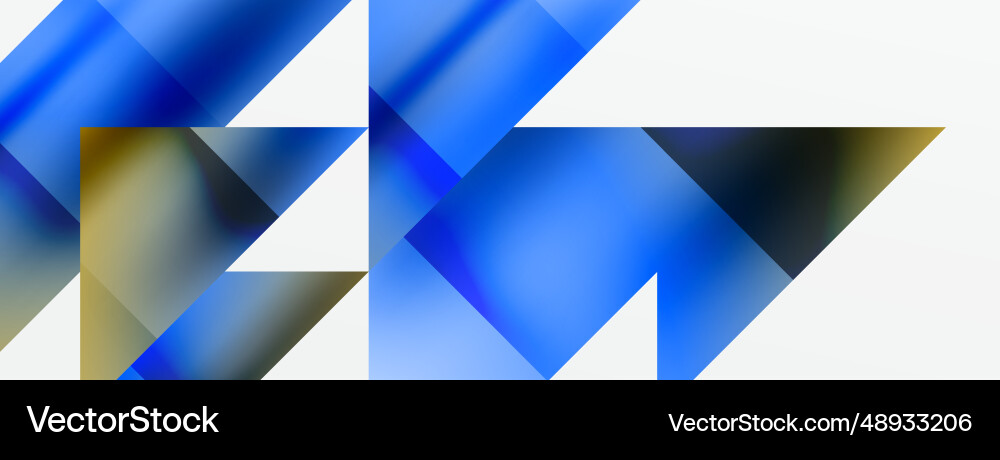Captivating abstraction triangles Vector Image