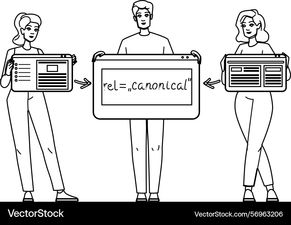 Coding canonical tag vector image