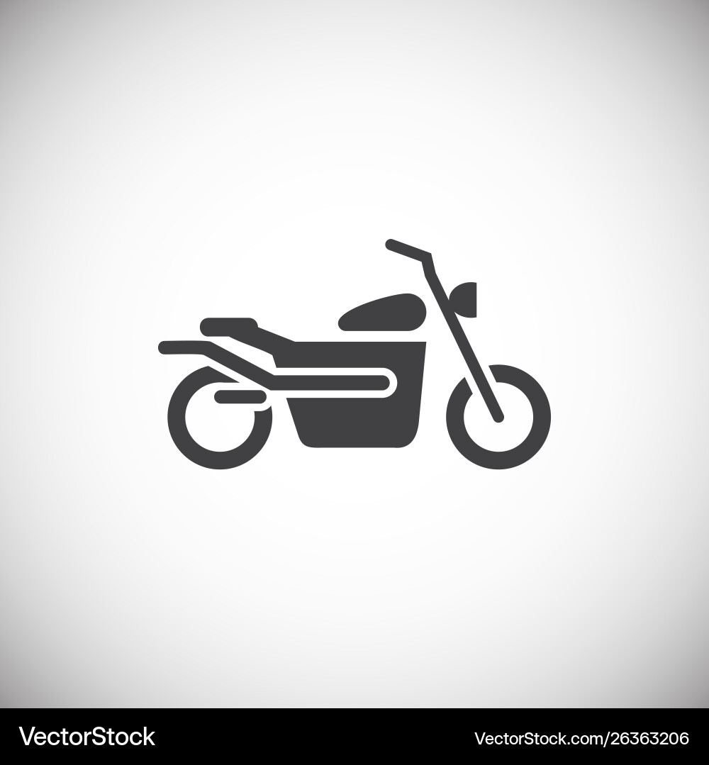 Moto related icon on background for graphic Moto related icon on background for graphic vector image