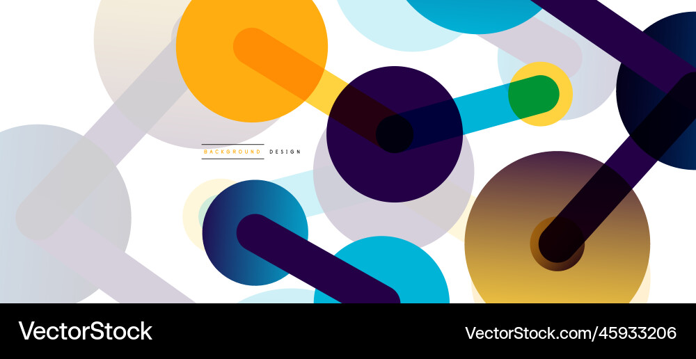 Network concept abstract background dots Vector Image