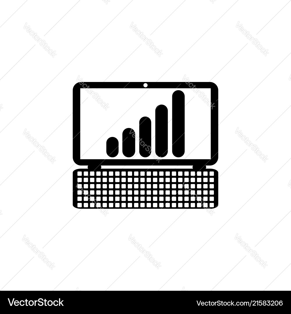 Notebook with the schedule icon Notebook with the schedule icon vector image