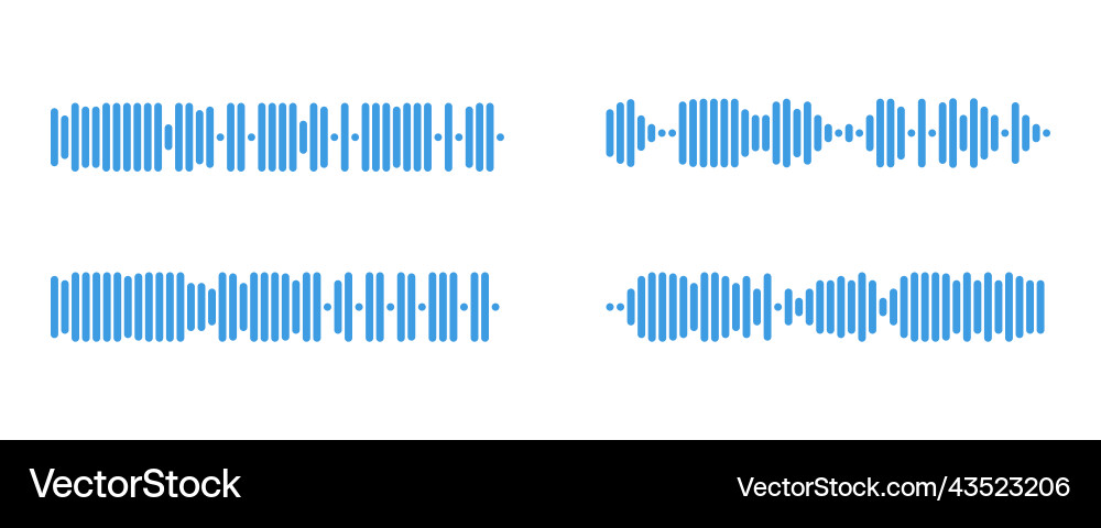 Recording of audio message template ui element Recording of audio message template ui element Vector Image