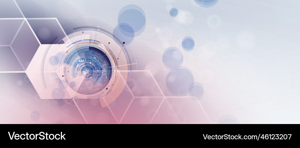 Abstract futuristic fade computer technology Abstract futuristic fade computer technology vector image