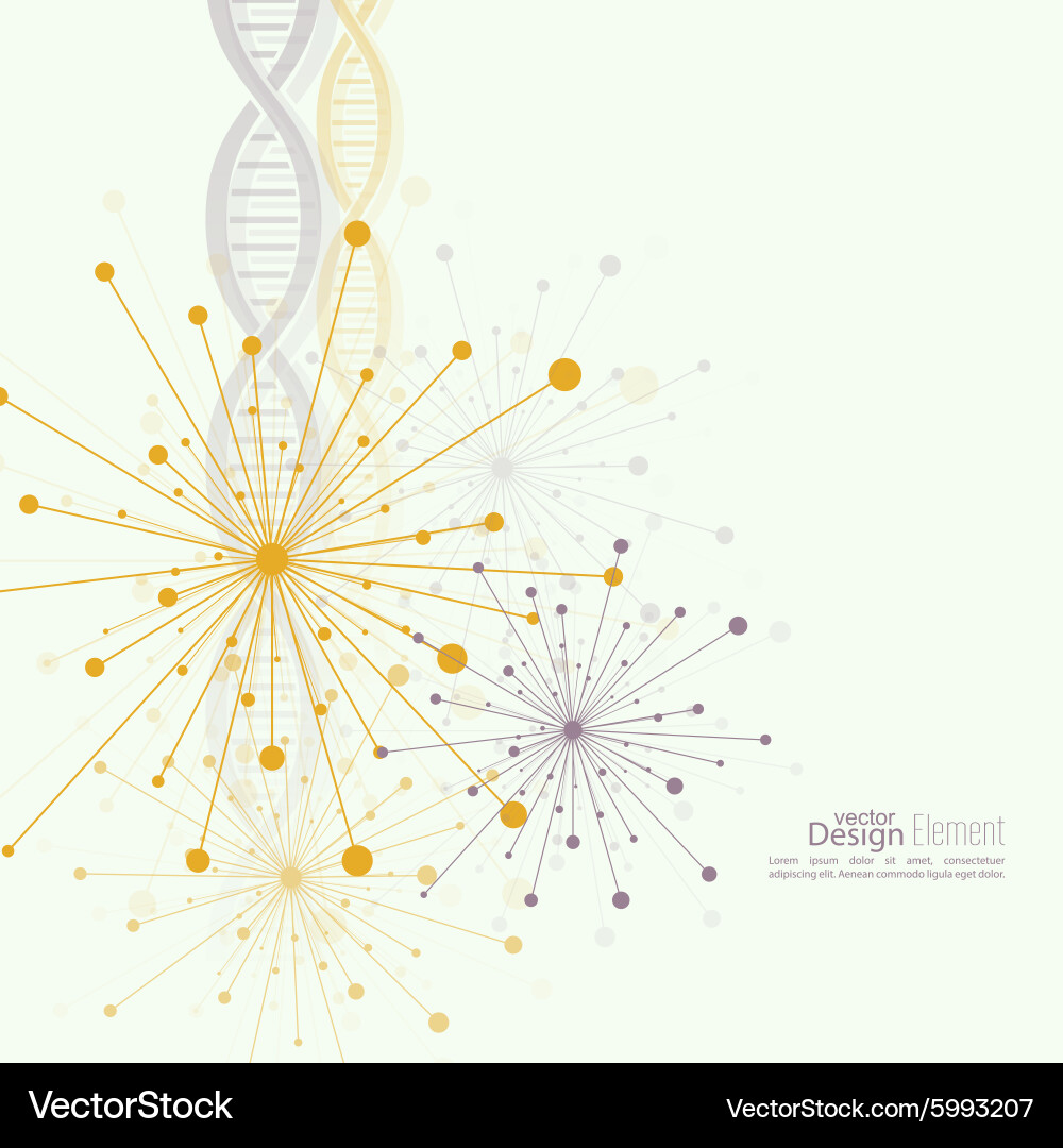 Array with dynamic emitted particles Vector Image