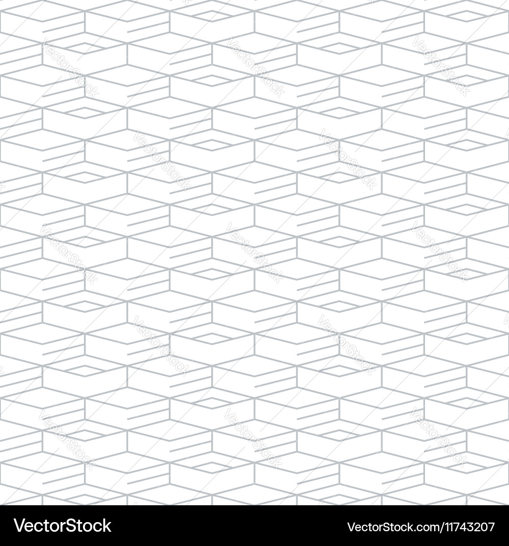 Geometric seamless pattern and background linear Vector Image