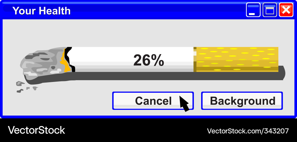 Popup window Vector Image