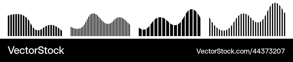 Set of graphs and charts information Set of graphs and charts information vector image