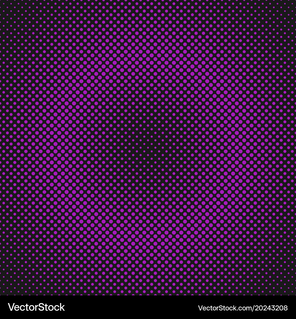 Halftone dot pattern background template Vector Image