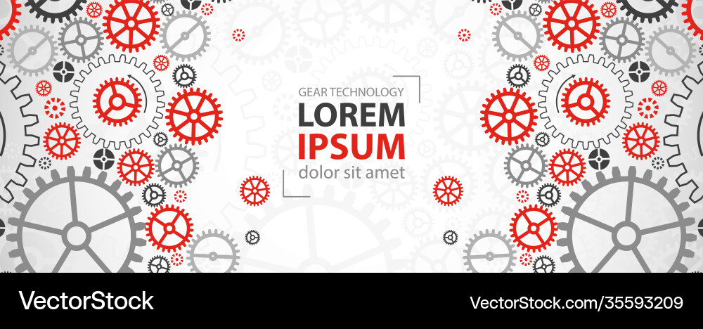 Abstract technological background with various Abstract technological background with various Vector Image