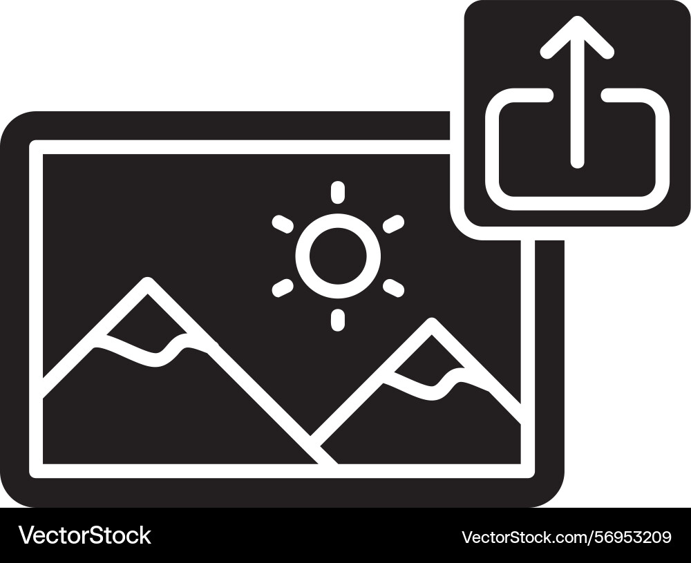 Export icon design Vector Image