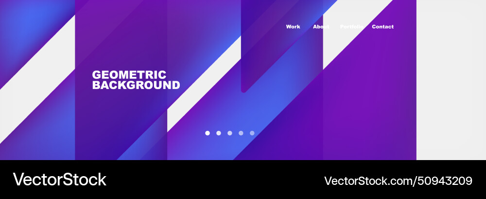 Triangle minimal web site page background design Triangle minimal web site page background design vector image
