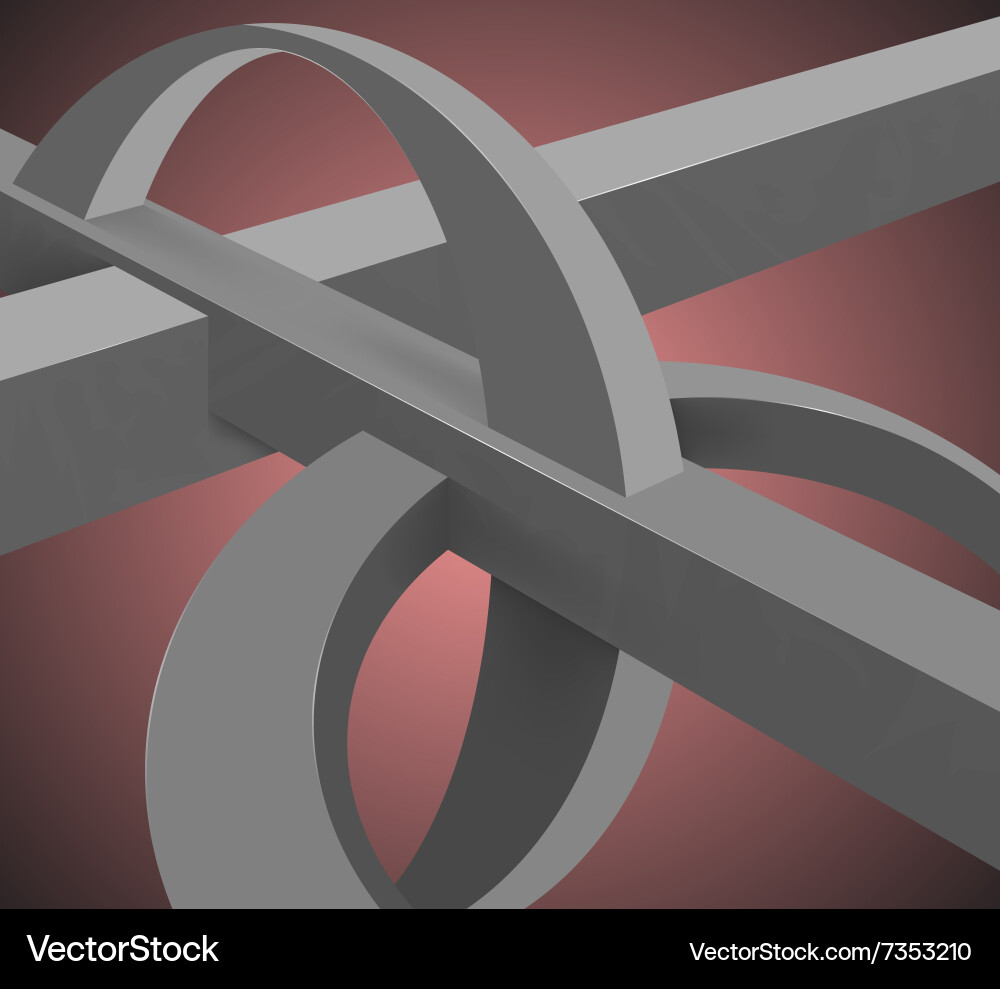 Angle and curve vector image