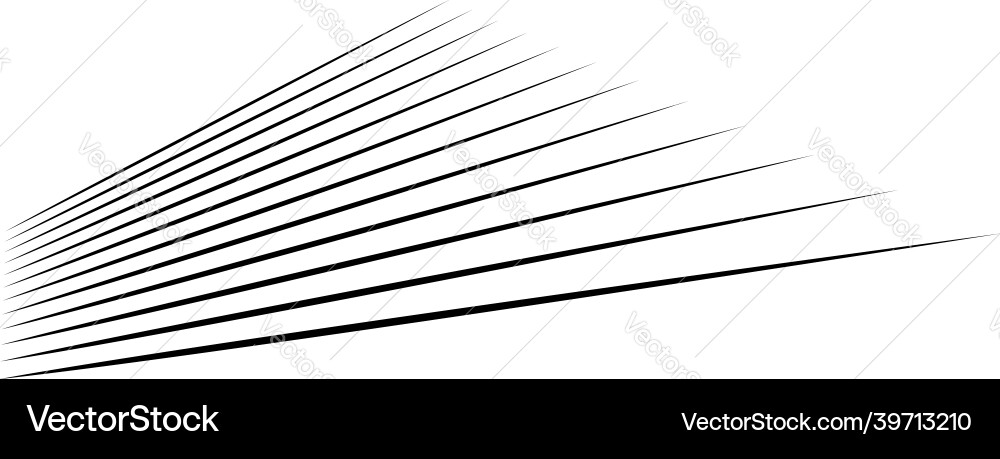 Dynamic Parallel Lines - Speed Effect vector image