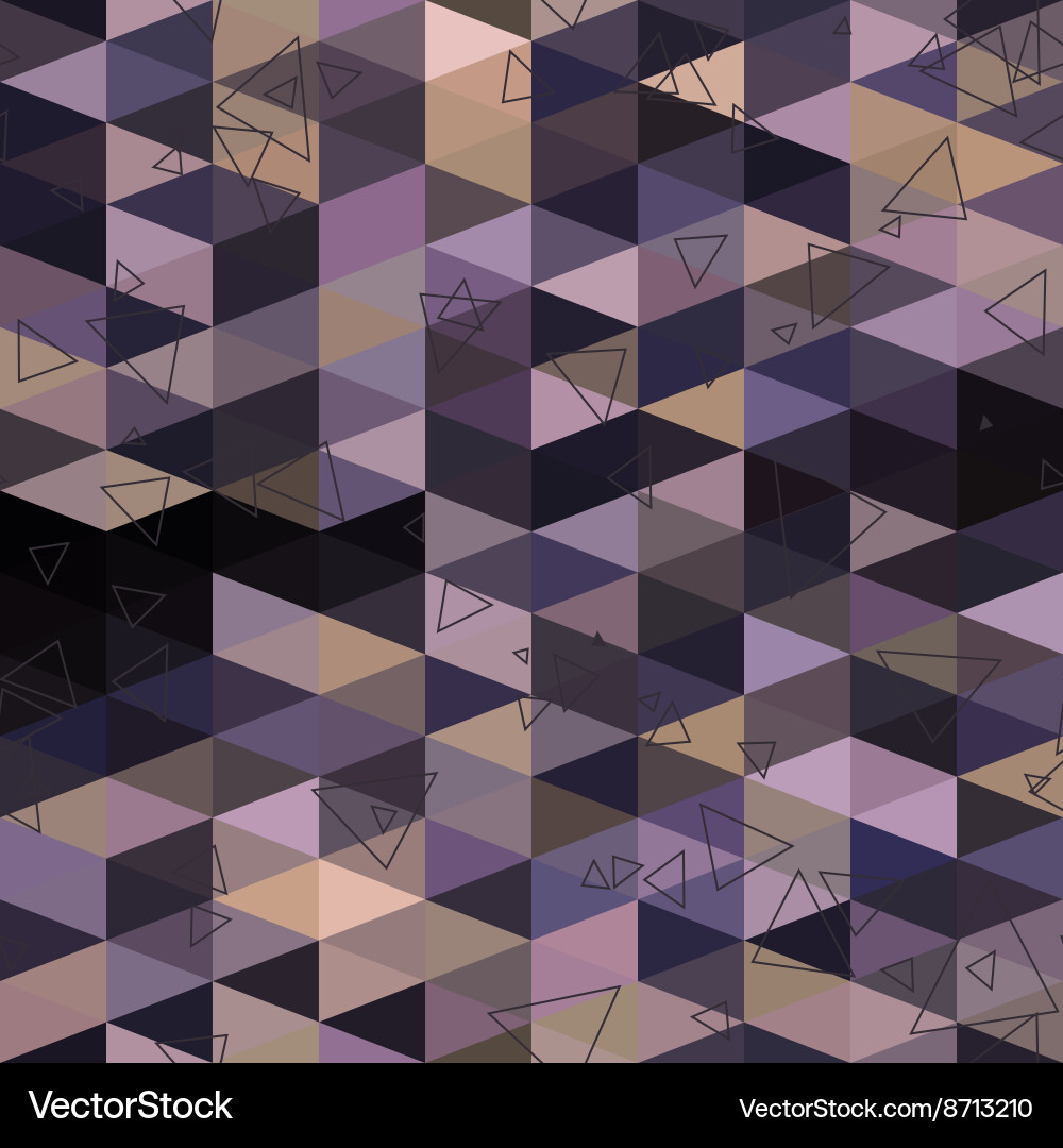 Geometric triangle abstract background vector image