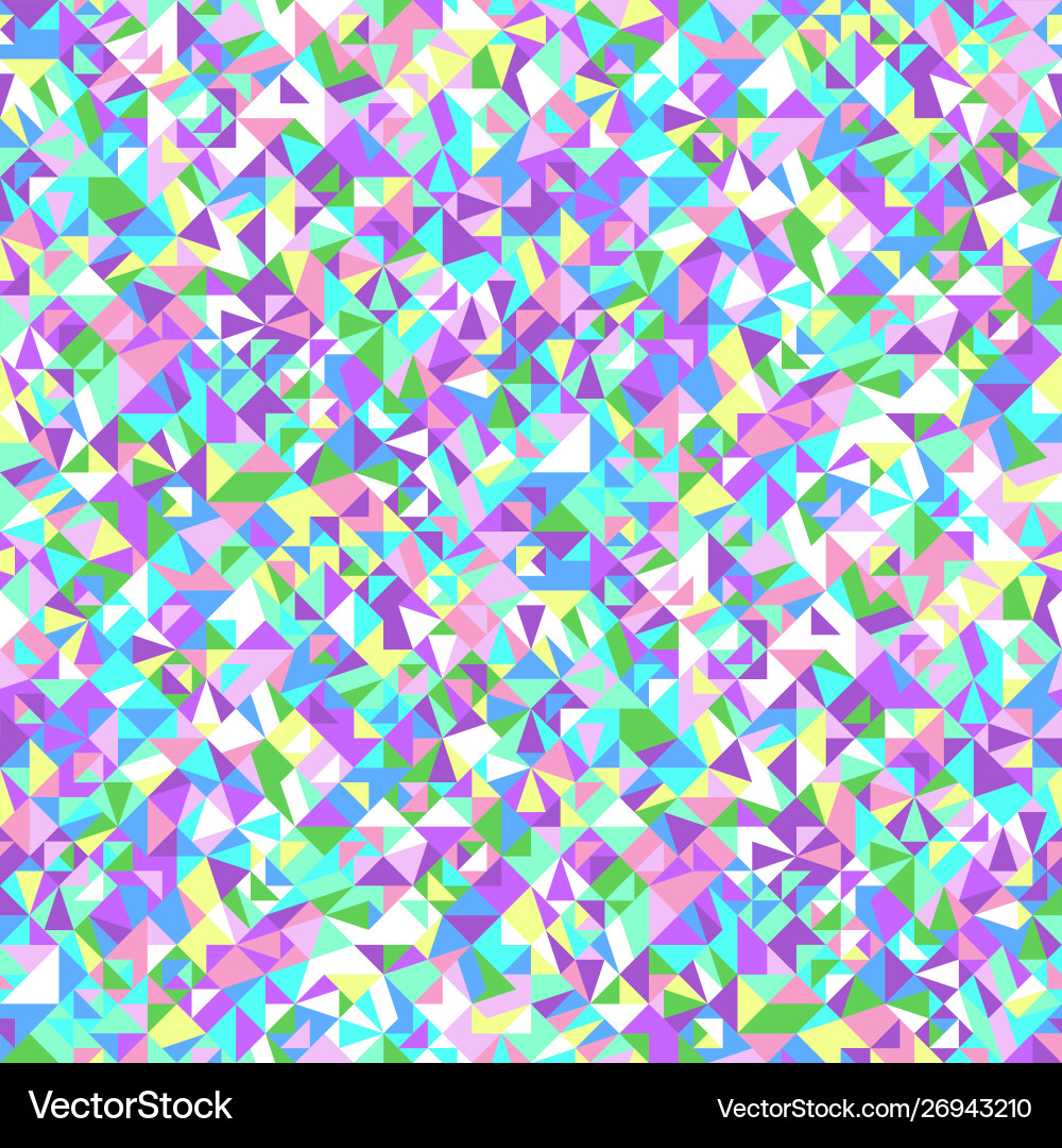 Geometrical seamless triangular mosaic pattern Geometrical seamless triangular mosaic pattern Vector Image