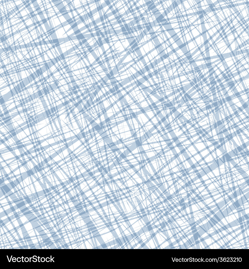 Seamless pattern with random cross lines texture vector image