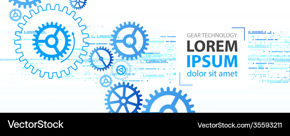 Abstract technological background with various Abstract technological background with various vector image