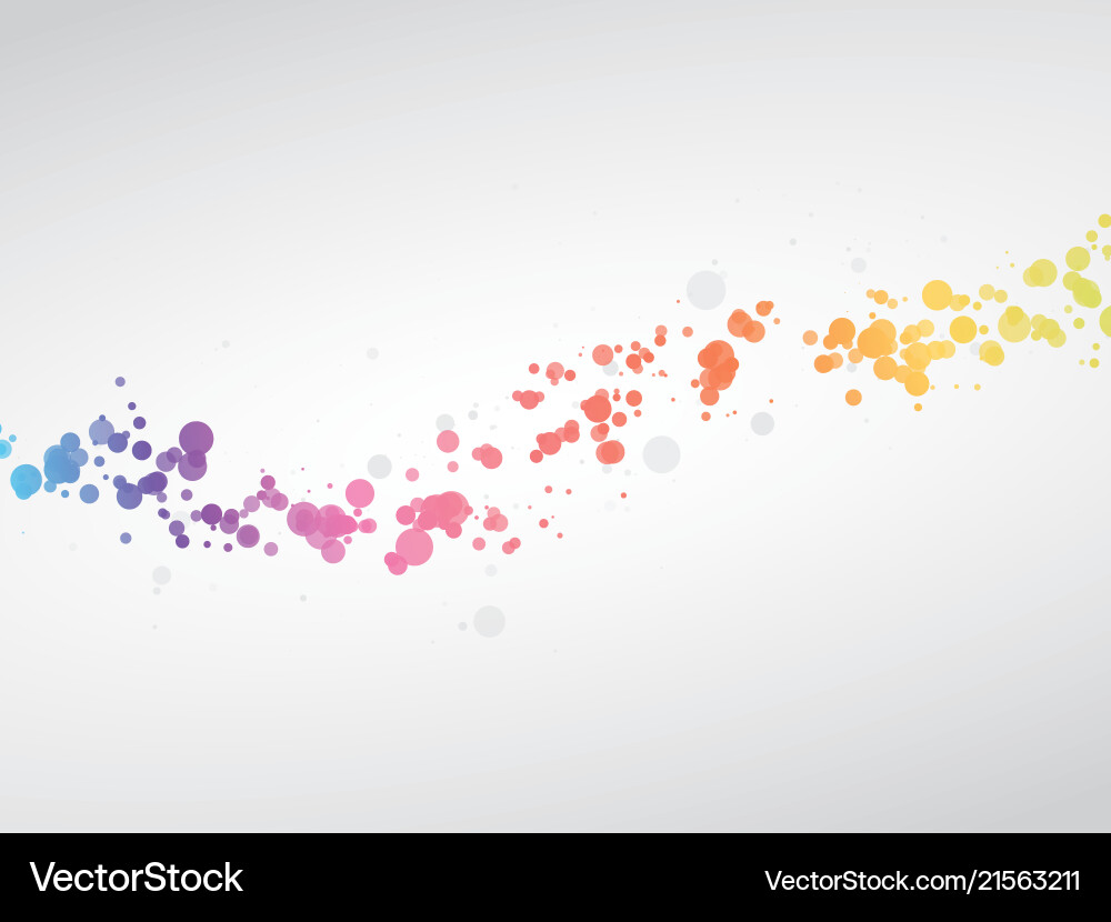 Beautifully color glitter wave background Beautifully color glitter wave background vector image