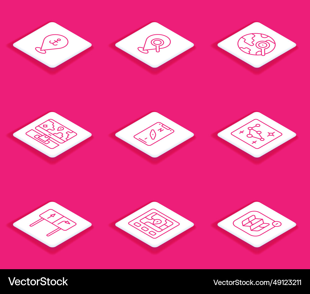 Set line location with anchor search Vector Image