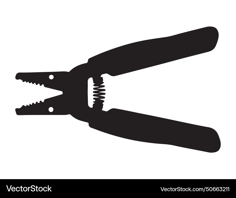 Wire strapper silhouette art Royalty Free Vector Image