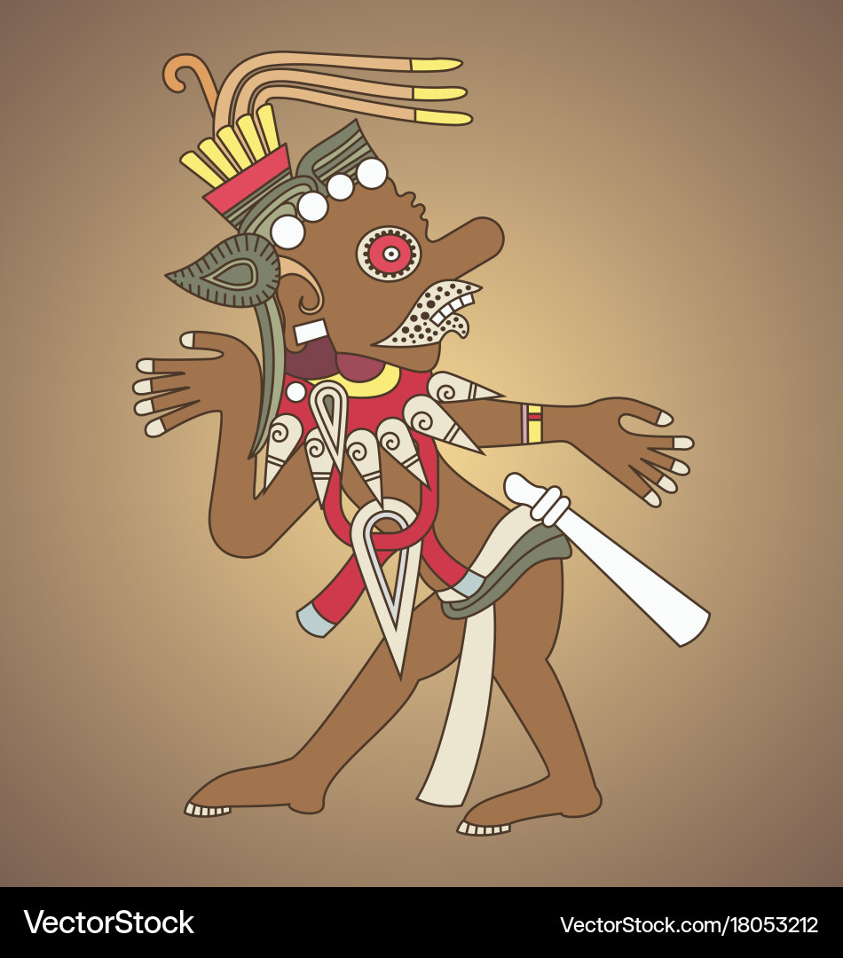 Vector Rescue Aztec Price Aztec Royalty Free Vector Image - VectorStock