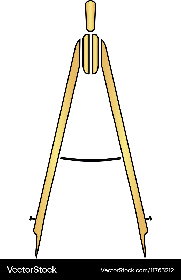 Compass computer symbol Vector Image