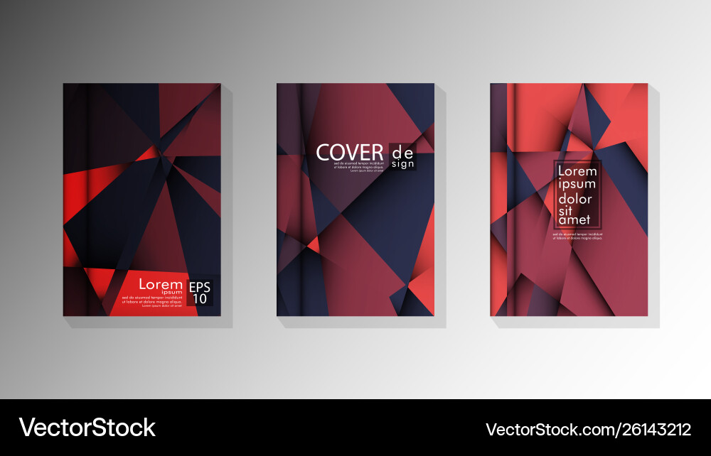 Gradient minimal geometric pattern design Vector Image