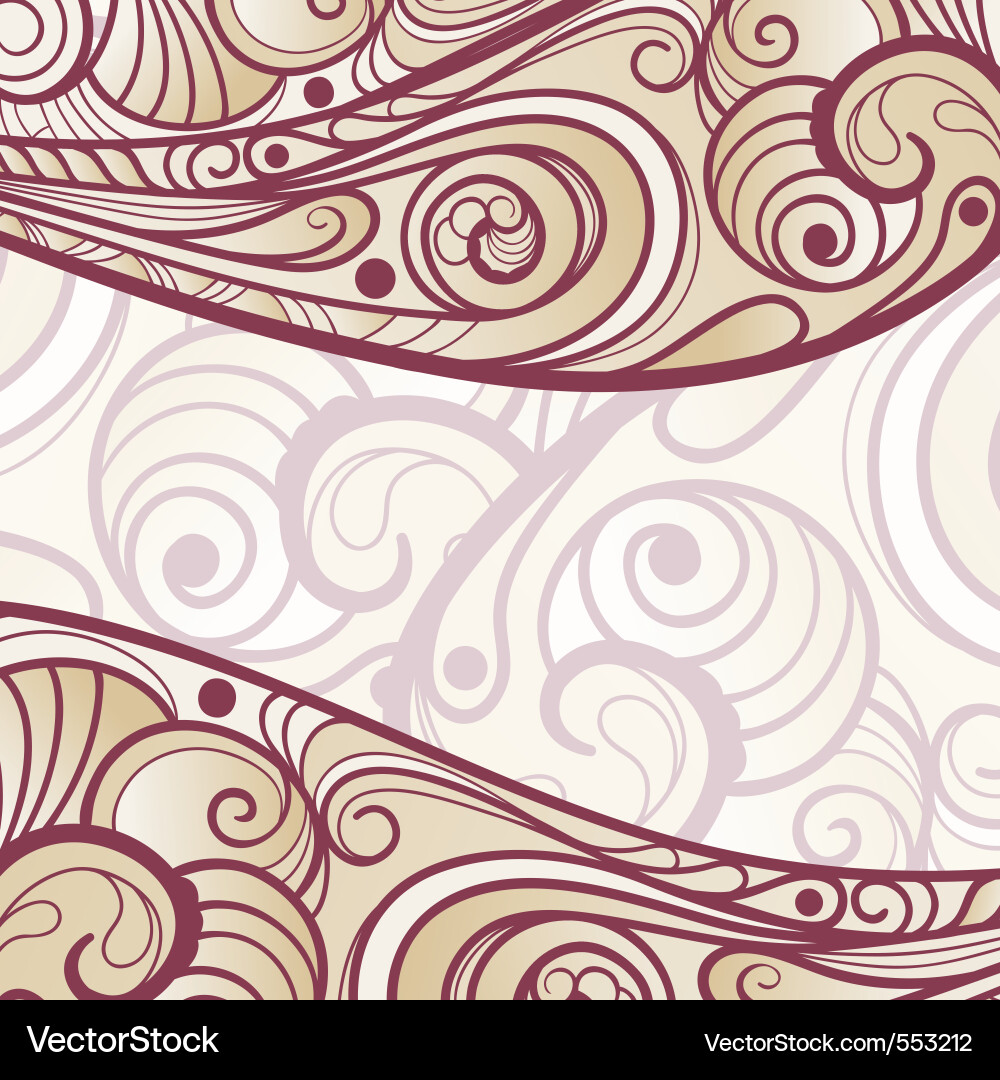 Intricate Spiral Pattern Vector Image