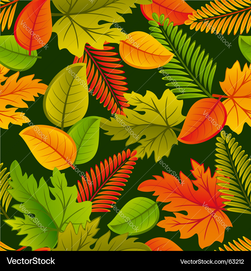 Nature pattern vector image