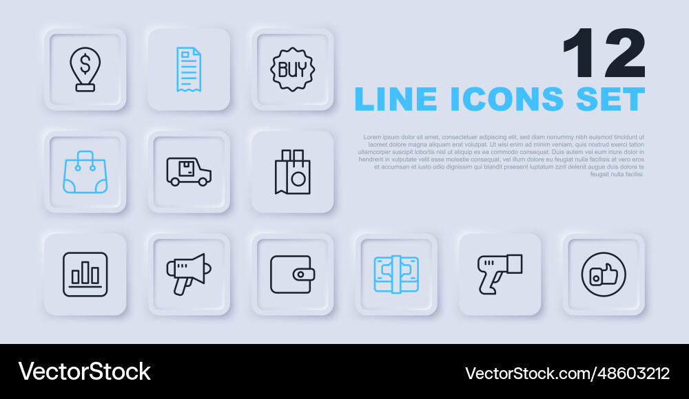 Set line scanner scanning bar code hand like Set line scanner scanning bar code hand like vector image