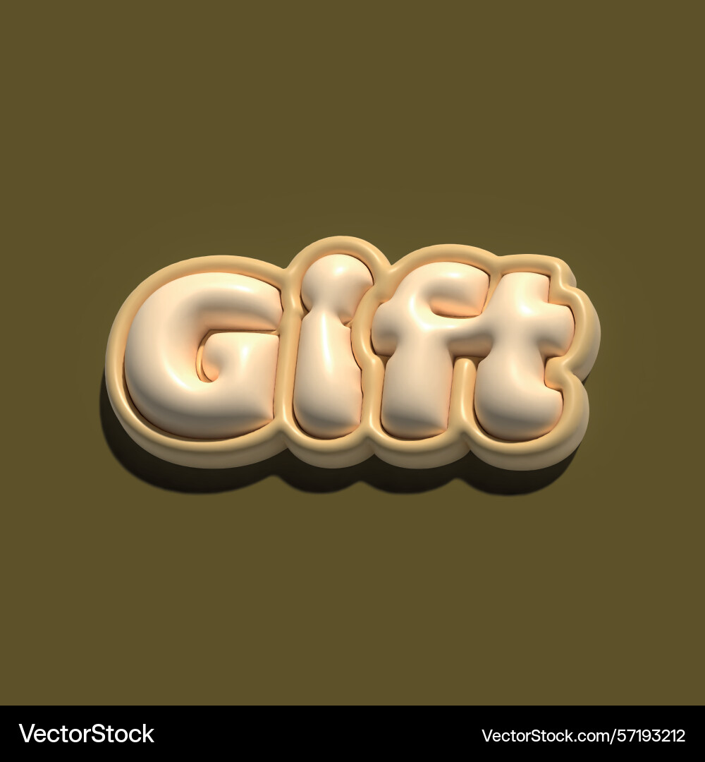 This is a 3d rendering of the word This is a 3d rendering of the word Vector Image