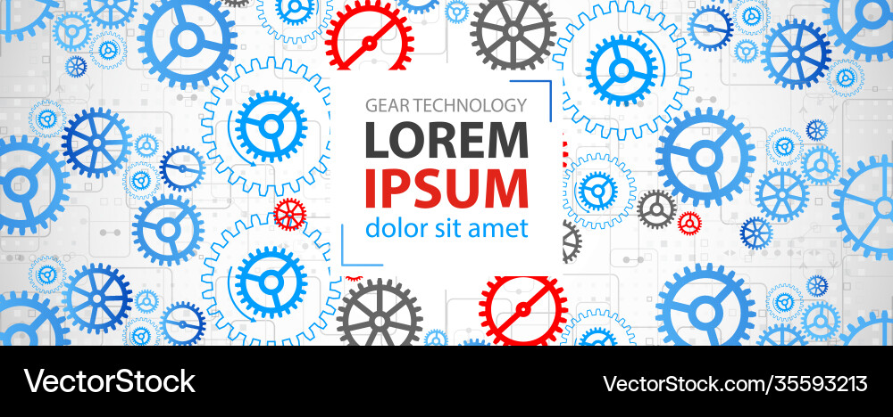 Abstract technological background with various Abstract technological background with various vector image