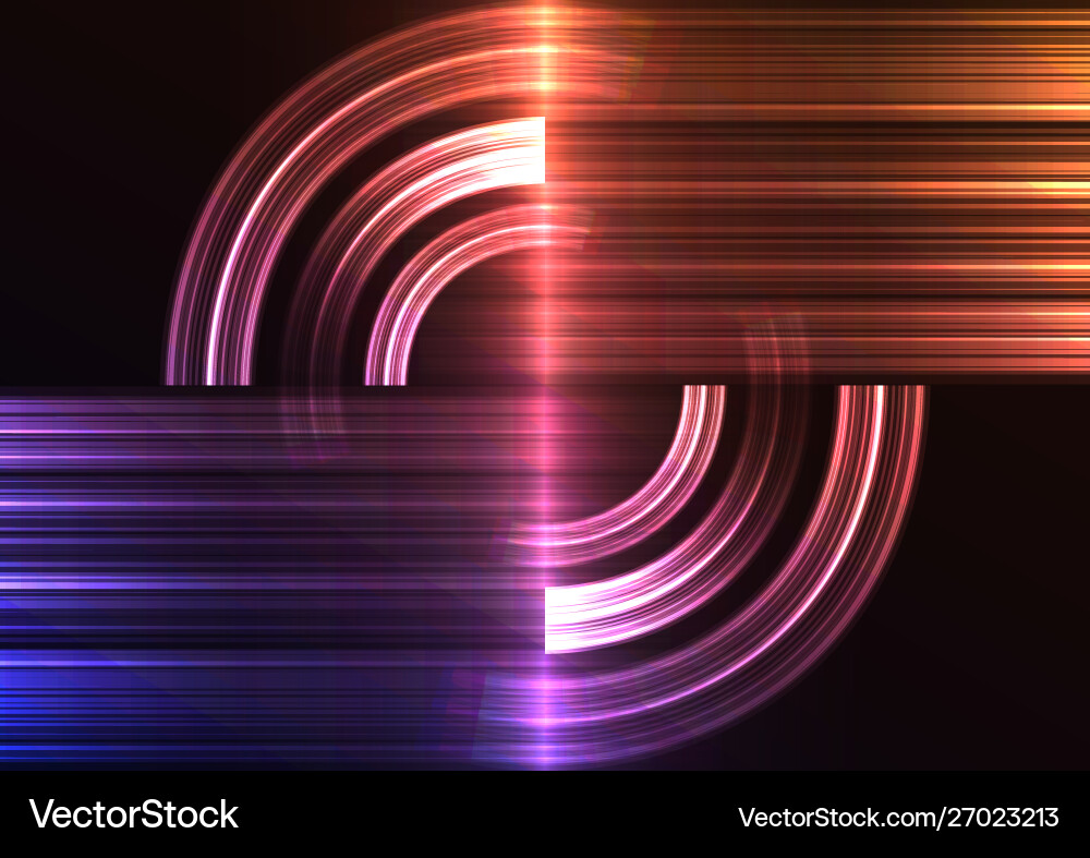 Circle digital pixel abstract background Circle digital pixel abstract background vector image