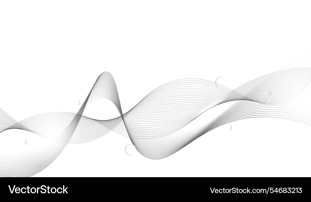 Datenvisualisierung dynamisches Wellenmuster Datenvisualisierung dynamisches Wellenmuster vektorbild