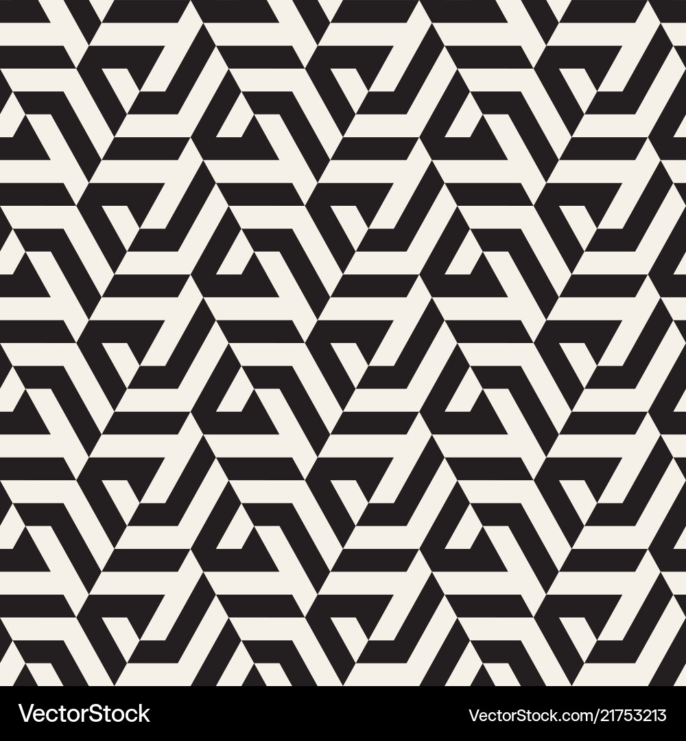 Geometric Stripe Pattern vector image