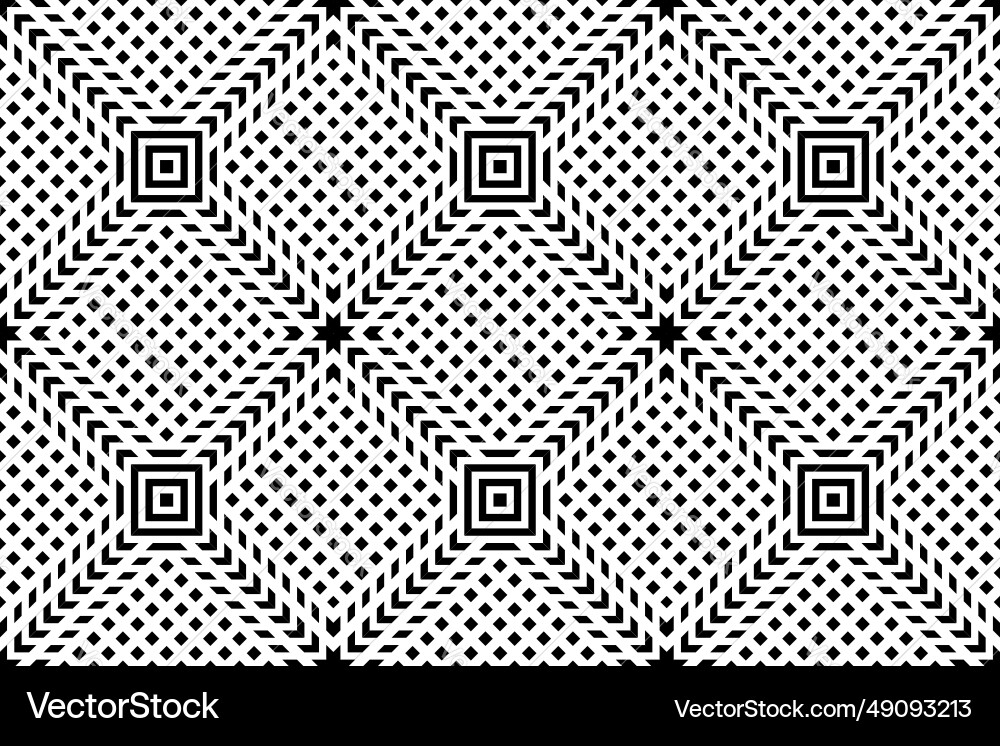 Seamless geometric checked pattern Seamless geometric checked pattern vector image