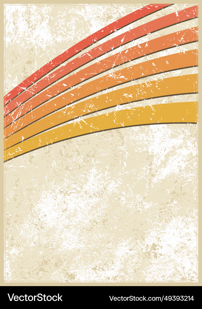 Retro Parallel Lines Background vector image