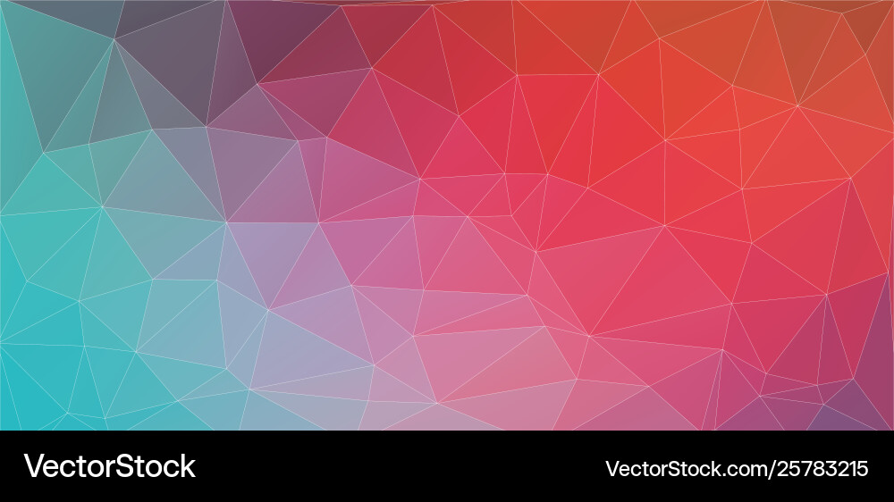 Flat horizontal r triangle background - eps Vector Image
