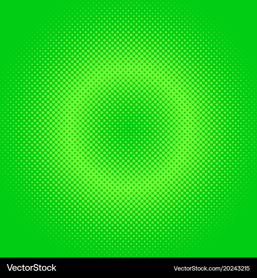 Halftone dotted pattern background template vector image